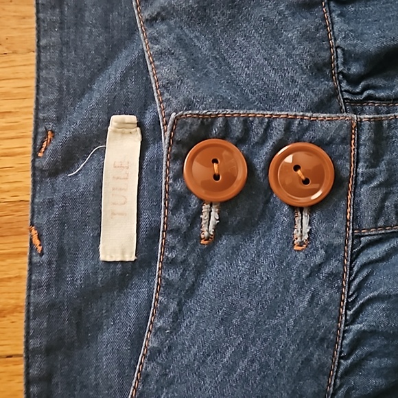 Tulle Denim Looking Skirt - Picture 2 of 2